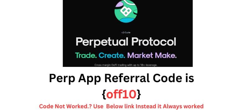 Perp App Referral Code