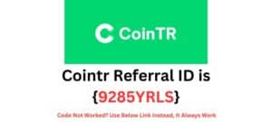 Cointr Referral ID {9285YRLS}