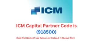 ICM Capital Partner Code (918500)