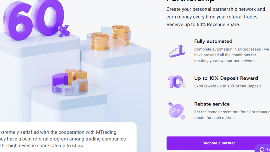 How to Apply MTrading Partner Code