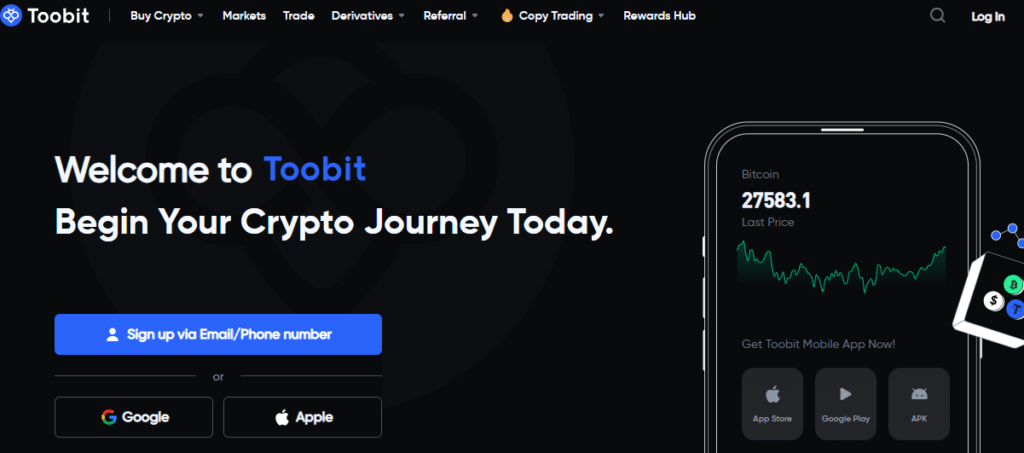 Toobit Referral Code