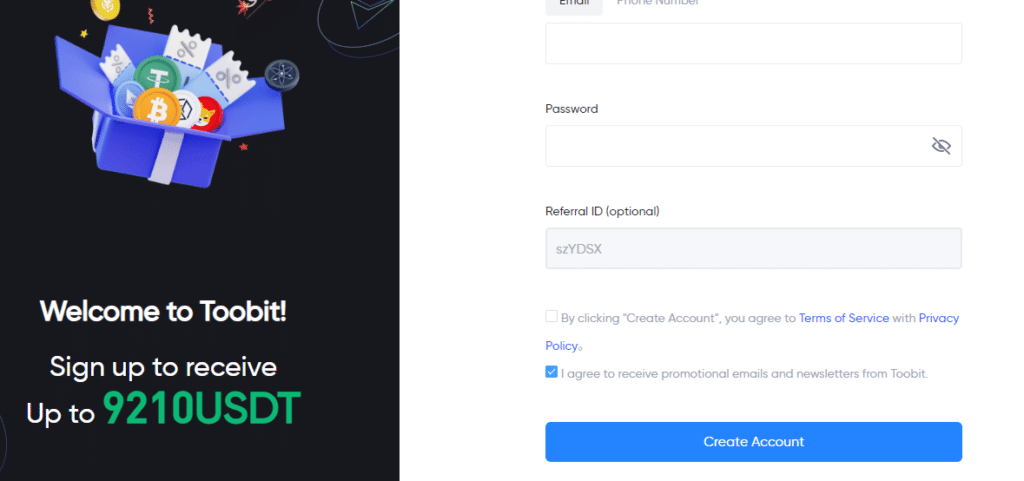 Toobit Referral Code Benefits