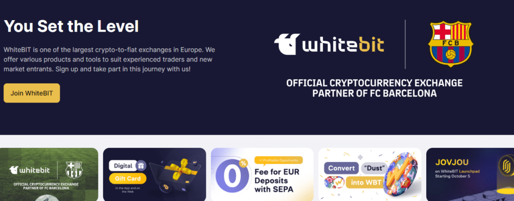 WhiteBIT Referral ID Get 50% OFF on All Trading Fees