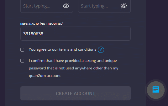 Quan2um Referral ID 33180638