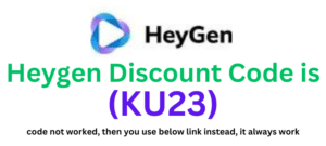 Heygen Discount Code (KU23) you'll 75% Discount on your plan purchase.