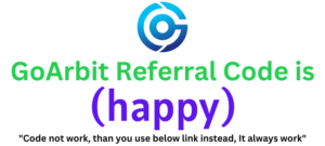 GoArbit Referral Code (happy) get 50% rebate on trading fees