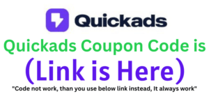 Quickads Coupon Code, Get 70% Off Your Plan. Excluive code here!