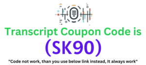 Transcript Coupon Code (SK90) get 40% off your plan purchase