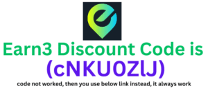 Earn3 Discount Code (cNKU0ZlJ) get 40% discount on your plan purchase