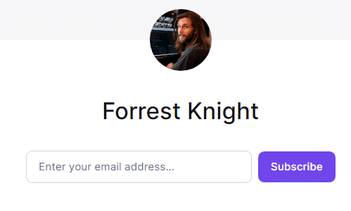 Forrest Knight Promo Code (BbMy6) Get Flat 75% Off.