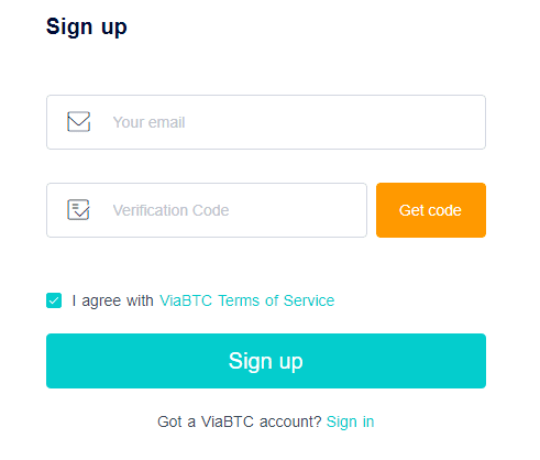 ViaBTC Referral Code (1488929) get 60% rebate on trading fees.