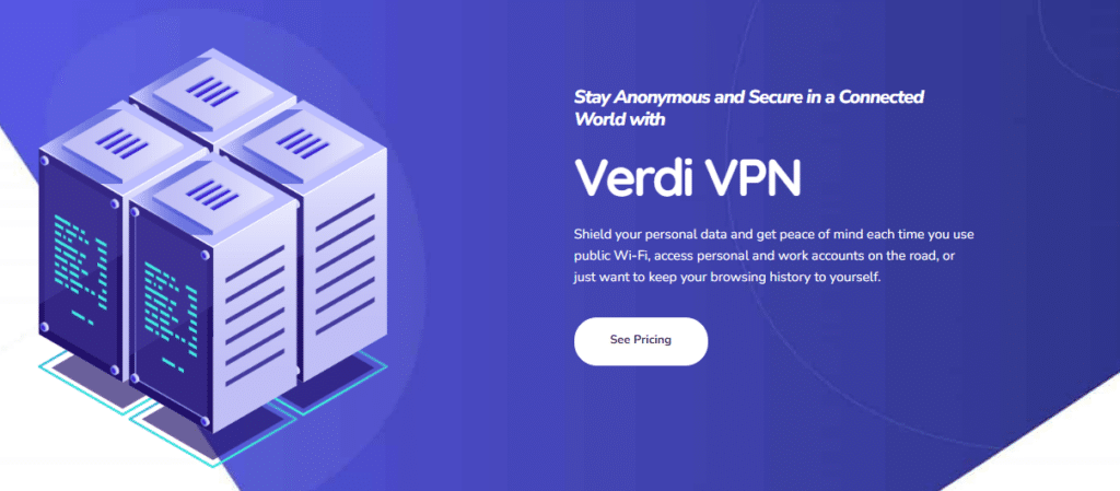 Verdi VPN Promo Code (BbMy6) Get 70% Off.